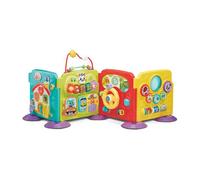 VTech - Super Centre d'Activités Modulable - Jouet Interactif 4 en 1, Motricité Bébé - Cube d'Activité Évolutif avec Trieur de Formes et Jeux d'Éveil - Cadeau Bébé Dès 6 Mois - Contenu en Français