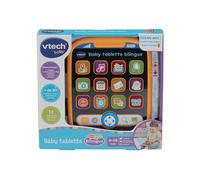 VTech Tablette interactive Baby Tablette bilingue – 12 activités, effets lumineux, FR/EN, dès 9 mois