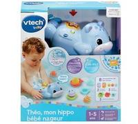 Jouet de bain Théo, mon hippo bébé nageur MULTICOLORE Vtech Baby