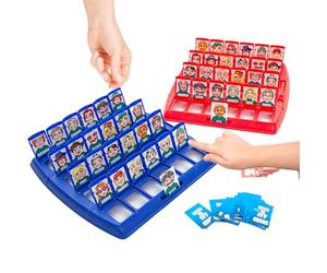 Jeu Devinez Qui - Jeu de société ABS | Ĵeu de devinettes éducatif avec déduction Interactive, Ĵeu éducatif pour, soirée de Jeū en Famille, Jeū de déduction | Idéal pour Les Voyages et d