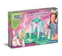 Jeu d'expériences éducatives - CLEMENTONI - Nouveau laboratoire de parfums - Dès 8 ans - Kit parfums et crèmes - Mixte
