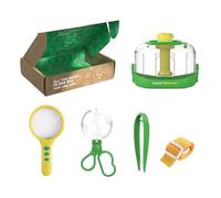 Jeu d'exploration en plein air, kit jouets éducatifs portables pour extérieur Flexibles Nature Science avec boîte d'observation créative Jouet edu