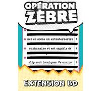 Jeu d'extension Big Moustache Games Opération Zèbre Extension BD 55 cartes recto verso 110 suggestions Multicolore