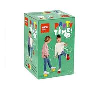 Jeu d'extérieur - APLI KIDS - Échasses en plastique - Rouge et Jaune - À partir de 4 ans - Mixte