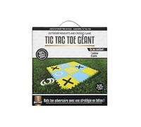 Jeu d'Extérieur Tic Tac Toe 32cm Bleu & Jaune