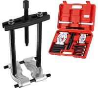 jeu d'extracteurs de roulements 14 pièces, séparateur de roulements 5 tonnes, kit d'extraction de roulements de roue de pignon avec mâchoires de 2 pouces et 3 pouces, kit d'extraction d'axe de moyeu d