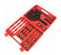 Jeu d'extracteurs de roulements | Outil d'extraction intérieur et extérieur, séparateur de roulements 21 en 1, pour roue de vélo, SUV, RV, camion, véhicule, tracteur, remorque, équipement