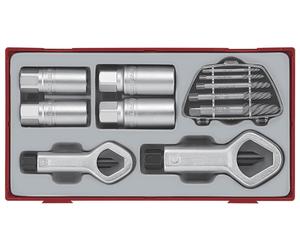 Jeu d'extracteurs TT1 tray 1/2 11 pièces Teng Tools TTSN11