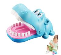 Jeu d'hippopotame amusant avec un jeu d'excitation des dents avec mains morsures pour , améliore les reflets, adapté pour les activités à la maison et en classe