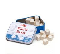 Jeu d'imitation - ERZI - Sucre en morceaux - 20 morceaux en bois - Boite en métal - Pour enfants de 3 à 8 ans