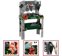 Theo Klein 8637 Jeu D'imitation - Etabli Sonore Avec Perceuse À Colonne Et Accessoires - Bosch Hauteur Adjustable