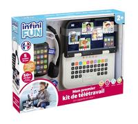 Infini Fun Jeu d'imitation Mon Kit télétravail