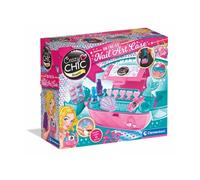 Clementoni - Jeu d'imitation Nail Art Case - Coffret manucure pour enfants, vernis et accessoires