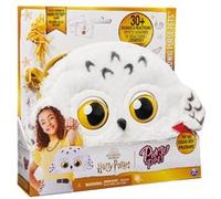 Wizarding World PURSE PETS HARRY POTTER - HEDWIGE - COMPAGNON INTERACTIF FORMAT SAC À MAIN - Chouette Hedwige Harry Potter Qui Interagit Avec L'Enfant - Sons Et Modes De Jeu - Jouet Enfant 6 Ans Et +