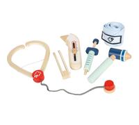 Small Foot Set de Jeu Docteur, Accessoires médicaux en Bois, Jouet de rôle, dès 3 Ans, 12548