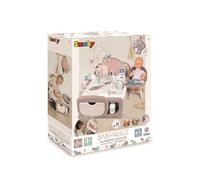 Smoby - Baby Nurse - Nursery Cocoon - Espaces Soin, Nuit et Repas - Babyphone Electronique - 19 Accessoires - A Partir de 3 Ans - Fabriqué en France