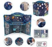Smoby Jeu d'imitation Space Center – 15 activités, plus de 60 accessoires, dès 5 ans, multicolore