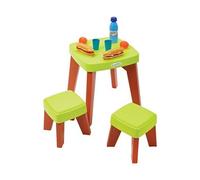 Jeu d'imitation Table pique-nique avec 2 tabourets 38 cm