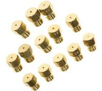 Jeu d'injecteurs butane / propane Four, cuisinière 50253836006 ARTHUR MARTIN ELECTROLUX, FAURE, ZANUSSI, AEG, ELECTROLUX - 90711 G