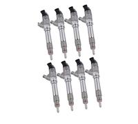 Jeu d'injecteurs diesel 8 pièces 0986435521, 0445120042 Compatible Pour GMC Savana Sierra 2500 3500 Chevy 2006-2007 6,6L PFI-521, 97361355, FJ962