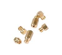 Faure Jeu d'injecteurs gaz naturel 50269253006 – Cuisinière Jaune – Compatible avec plusieurs modèles
