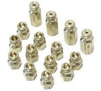 Jeu d'injecteurs, gicleurs gaz naturel / gaz de ville d'origine four, cuisinière 50268249005 ikea, juno, zanussi, electrolux, aeg, zanker, arthur mart G