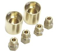 Jeu d'injecteurs gaz naturel / gaz de ville (143724-48076) Four cuisinière (71X3467 BRANDT SAUTER VEDETTE FAGOR)