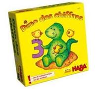 HABA Jeu éducatif Dino des Chiffres — 1-4 joueurs, développe les compétences numériques 3+ ans