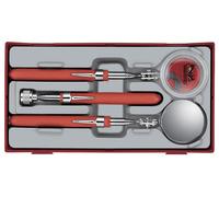Jeu d'inspection télescopique TT1 tray aimant 12mm miroir 55mm 3 pièces Teng Tools TTTM03