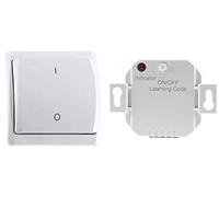 Jeu d'interrupteurs radio "Pilota Casa", 1x récepteur/ 1x interrupteur