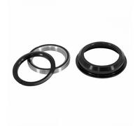 Black Bearing Semi-integrated Zs56/40 Lower Headset Argenté