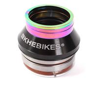 Jeu direction KHE 1 1/8" + entretoises Oil Slick 82 g alu 7005