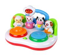 Jeu DJ musical avec sons de lumières d'animaux