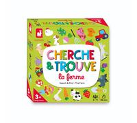 Jeu d'observation cherche et trouve la ferme multicolore TU