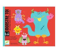 Djeco Jeu de cartes Monstre toi Multicolore G