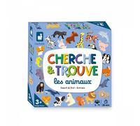 Janod Jeu classique Mon premier cherche et trouve Les animaux