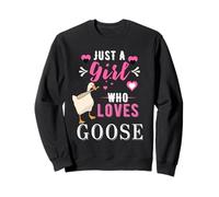 Jeu d'oie sans Titre Juste Une Fille Qui Aime Goose Sweatshirt