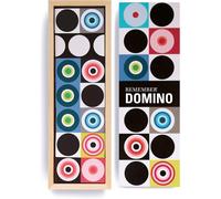Jeu Dominio En Bois Aux Couleurs Vives28 Pions En Bois De 3,5x7 Cm