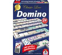 Schmidt-Spiele Jeu de réflexion Domino Classic Line 49207 - 55 dominos grand format