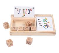 Jeu D'orthographe En Bois Pour Enfants De 4 À 6 Ans, Jeu De Lettres Assorties, Jeu D'apprentissage De L'alphabet, Puzzle Montessori, Stem, Jouet Éducatif Précoce