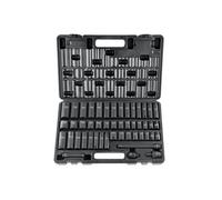 VEVOR Jeu de douilles à choc 3/8" 44 pièces CR‑V 6 pans HRC 42‑48 avec mallette et accessoires