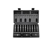 VEVOR Jeu de douilles à choc 1/2" 13 pièces 10-24 mm CR-V 6 pans HRC 42-48 avec mallette pour auto
