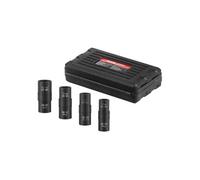 Jeu Douilles à Chocs Ecrous Roue 1/2 po SAE Métriques avec 2 Embouts 4 Piéces