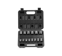 Jeu Douilles à Chocs en Acier Allié Cr-Mo pour Atelier et Auto 3/8" 0,7-2cm 14PCs