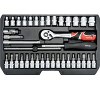 Jeu d'outils 1/4"""" ensemble 38 pièces YT-14471 YATO