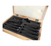 JEU D'OUTILS À PLAQUETTES POUR TOUR METAUX TOURNAGE HOLZMANN 9TLG10