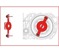 Jeu doutils daccouplement DCT pour Ford / Volvo, 6 pièces KS Tools 150.2415
