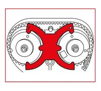 KS TOOLS 400.0900 Jeu d'outils de calage - Ford Cmax 1.6 Ti-VCT