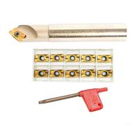 Jeu d'outils de fraisage chanfreiné avec porte-outils et inserts APMT1604 pour différents besoins