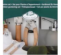 Jeu d'outils de jardinage Esschert Design GT47 - Vert - Pour plantes d'appartement